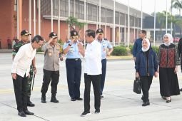 Jokowi dan Iriana menuju Sumbar tinjau lokasi banjir bandang