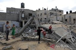 Menlu Mesir dan Prancis bahas gencatan senjata di Jalur Gaza