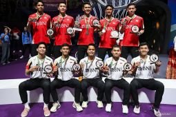 Jonatan Christie bangga bisa pupus keraguan pada tim muda di Piala Thomas