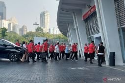 Jokowi dan Kaesang  saksikan laga Timnas Indonesia vs Irak di GBK