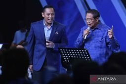 Susilo Bambang Yudhoyono tampil di Pestapora 2024