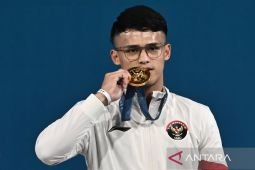 Olimpiade 2024: Rizki Juniansyah menangis ,akui emosional catat sejarah ajang ini