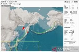 Gempa bumi berkekuatan 7,0 guncang lepas pantai Kamchatka