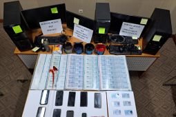 Delapan tersangka produksi uang palsu ditangkap