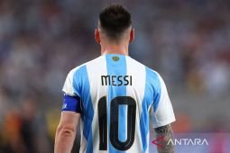 Messi belum berpikir untuk pensiun dari timnas Argentina