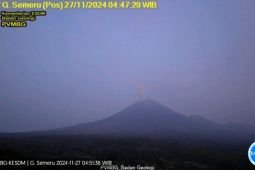 Semeru kembali alami erupsi tiga kali dengan tinggi letusan hingga 1 km