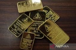 Selasa ini, nilai Antam turun jadi Rp1,597 juta per gram