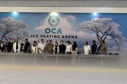 Kota Surabaya miliki fasilitas "ice skating" baru