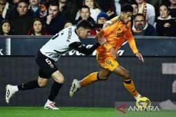 Liga Spanyol - Valencia masih di zona degradasi meski taklukkan Leganes 2-0