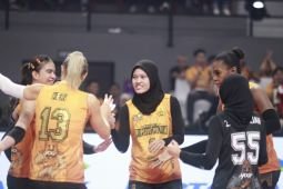 Proliga 2025- Pelatih terkejut lihat penampilan Popsivo saat kalahkan Mandiri