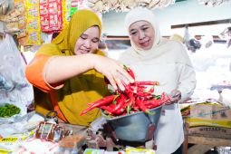 Khofifah pastikan stok bahan pangan di Jatim aman saat Ramadhan