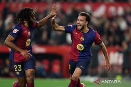 Klasemen Liga Spanyol: Barca berpeluang lewati duo Madrid