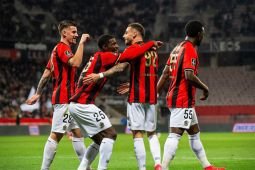 Liga Prancis - Nice naik posisi tiga setelah menang 2-0 atas Lens