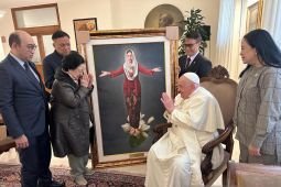 Megawati, Pope Francis discuss global warming in Vatican