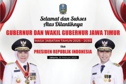 Dinas Koperasi dan UKM Jatim ucapkan selamat Khofifah-Emil sebagai Gubernur dan Wagub