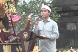 Gibran menghadiri Tawur Agung Kesanga 2025 di Prambanan