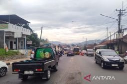 Arus mudik Jalur Nagreg H-1 Lebaran 2025 mulai lancar