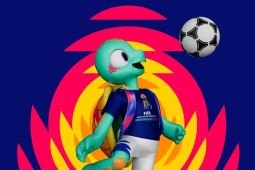FIFA kenalkan maskot Piala Dunia Sepak Bola Pantai 2025