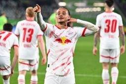 Liga Jerman - Xavi Simons cetak brace, RB Leipzig menang tipis 3-2 atas Wolfsburg