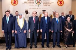 Indonesia's Maharani joins Erdogan at Palestine support forum