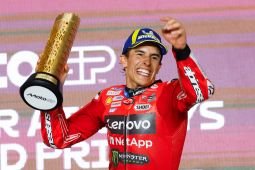 MotoGP: Marc Marquez di puncak klasemen usai raih kemenangan keempat