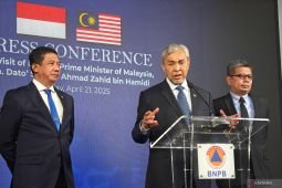 Prabowo menerima kunjungan Wakil Perdana Menteri Malaysia di Istana