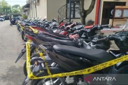 Polres Bangkalan sita ratusan sepeda motor dari operasi cipta kondisi