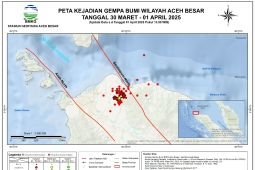 Aceh Besar records 47 tremors due to Seulimeum Fault activity