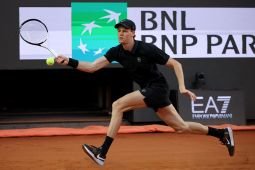 Sinner kalahkan Ruud untuk capai semifinal Roma