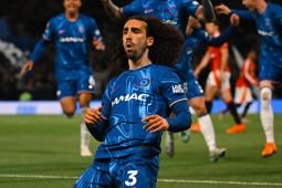 Liga Inggris - Gol semata wayang Cucurella bawa Chelsea menang 1-0 atas MU