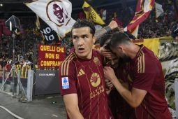 Tekuk AC Milan 3-1, AS Roma jaga asa lolos ke Liga Champions