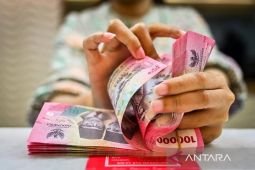 Kurs rupiah menguat seiring inflasi AS lebih rendah dari perkiraan