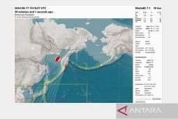 Gempa bermagnitudo 7,9 guncang Kamchatka di Rusia Timur