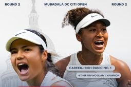 Osaka bekuk Ostapenko dan melaju ke 16 besar Montreal