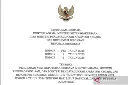 Menpan RB: Layanan esensial tetap jalan saat cuti bersama 18 Agustus