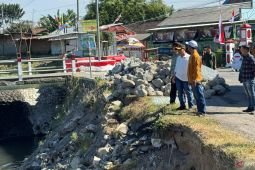 Pemkab Mojokerto perbaiki tanggul ambrol sepanjang 50 meter