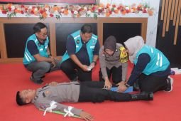 Polres Blitar edukasi ojek daring soal penanggulangan gawat darurat