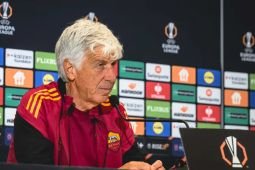 Gasperini minta Roma tingkatkan performa saat hadapi Viktoria Plzen