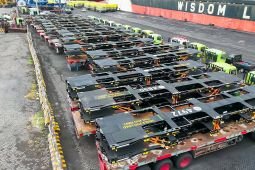 INKA lanjutkan ekspor 135 unit Car Flat Top Wagon ke Selandia Baru