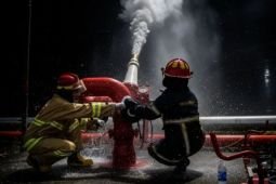 Polda Riau selidiki kebakaran kilang Pertamina Dumai