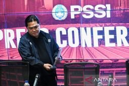 Erick Thohir : Kami mohon maaf mimpi Piala Dunia 2026 belum terwujud