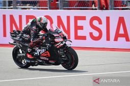 Bezzecchi tak mengira bisa menang sprint race MotoGP Indonesia