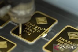 Selasa ini harga emas UBS-Galeri24-Antam di Pegadaian menguat