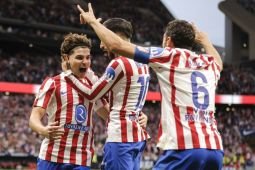 Lanjutkan tren positif, Atletico Madrid menang telak 3-0 atas Sevilla