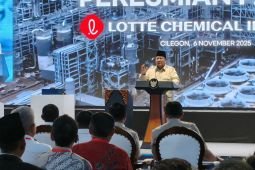 Prabowo sebut Jokowi berjasa memulai proyek pabrik petrokimia Lotte