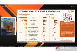 Agriculture, trade, manufacturing lead employment growth in Indonesia