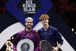 Alcaraz dan Sinner catat enam pertarungan sengit tahun ini