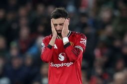 Bruno Fernandes diperkirakan absen beberapa laga ke depan