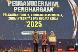 Disperpusip Jatim sabet dua penghargaan layanan publik