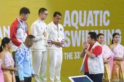 Erick Thohir bicara bonus hingga evaluasi cabor saat temui atlet SEA Games